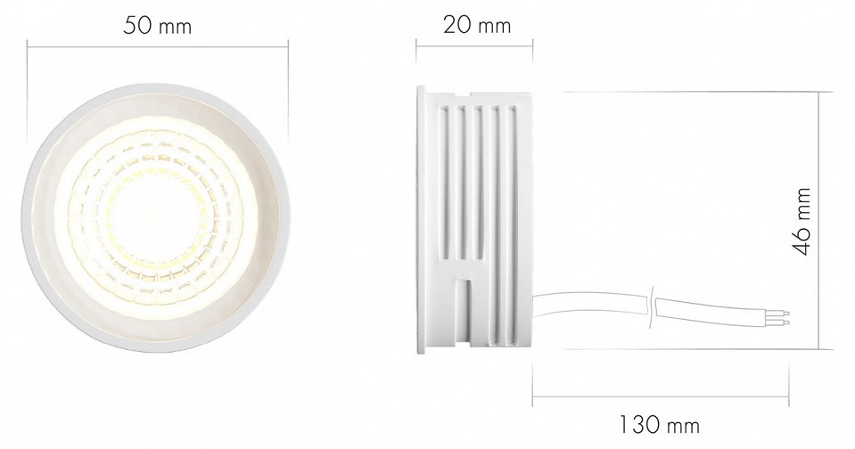 Модуль светодиодный Denkirs SLIM LED DK4000-7W от магазина LiaLight